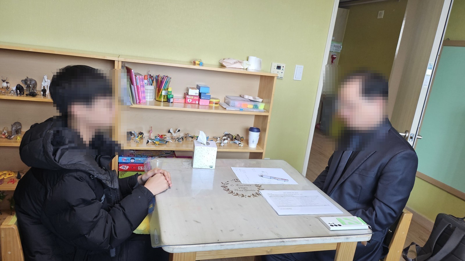 아동 기관 현장에서의 1:1 면담