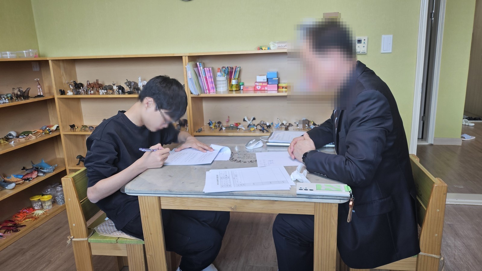 아동 기관 상담 현장