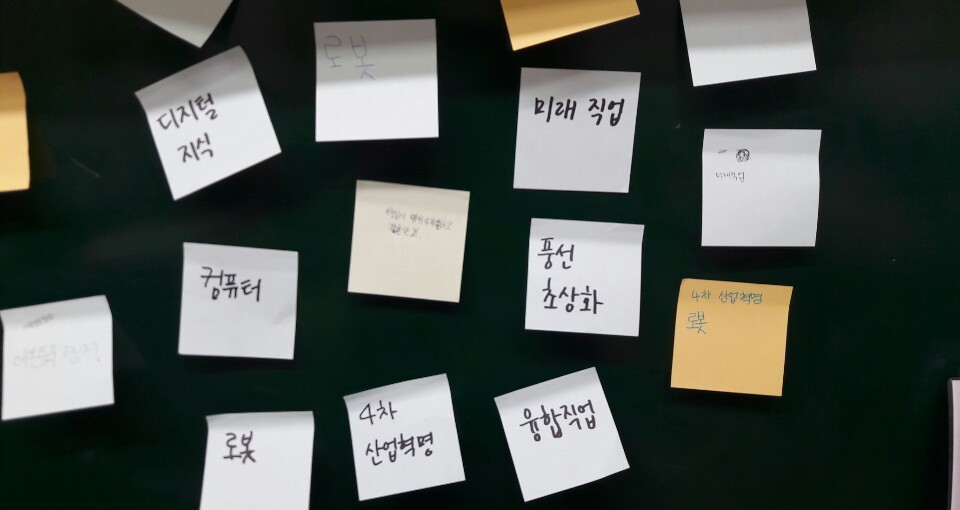 미래 직업의 변화를 다룬 활동
