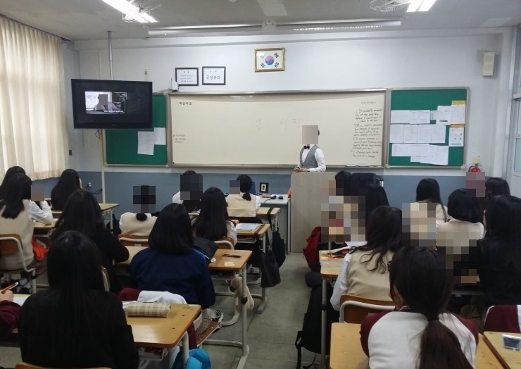 취업캠프가 진행된 강의실 전경